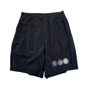 Lululemon Men's Size Medium Black 8.5" Response Running Athletic Shorts